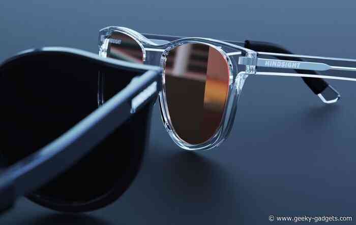 Rear view cycling glasses help keep you safe on the road