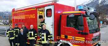 Neuer Gerätewagen für die Wasserrettungs- und Tauchergruppe der Freiwilligen Feuerwehr Bad Reichenhall - Traunsteiner Tagblatt