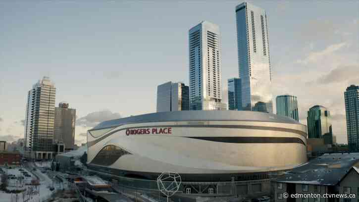Alberta Stands with Ukraine week at Rogers Place and Saddledome