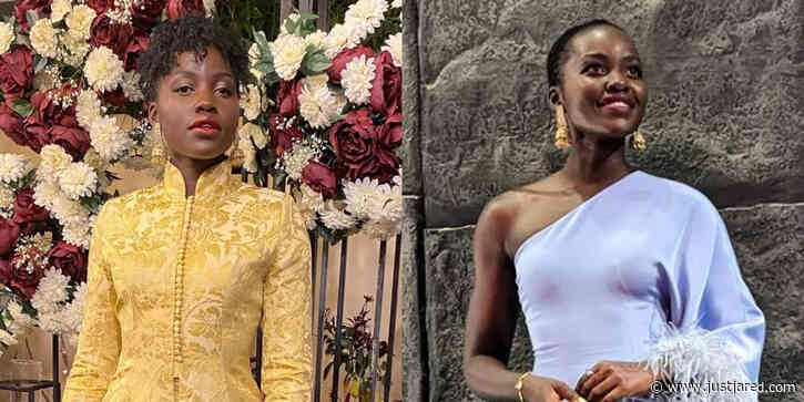 Lupita Nyong'o Wows in Two Looks by an Emerging Designer at Wedding in Pakistan