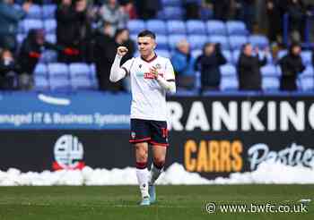 Morley's A Man On A Mission - News - Bolton Wanderers