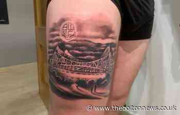 Bolton Wanderers fan in Spain gets Reebok Stadium tattoo - The Bolton News