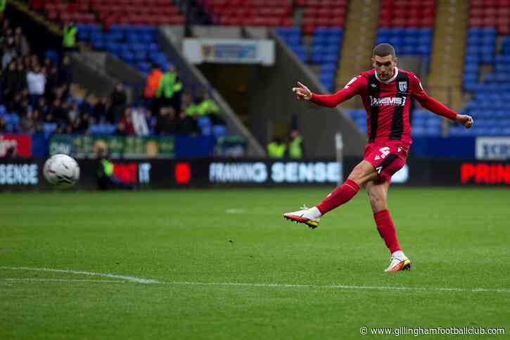 Preview | Gillingham v Bolton Wanderers - News - Gillingham - gillinghamfootballclub.com