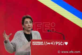 Raquel Sánchez pide no dejarse "impresionar" por amenazas de extrema derecha - Agencia EFE