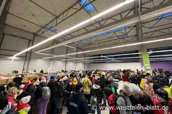 Bus aus Stemwede bringt Flüchtlinge nach Münster - Westfalen-Blatt