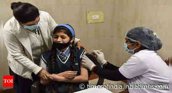 Coronavirus in India live updates: 41% of 15-17 years age group now fully vaccinated - Times of India