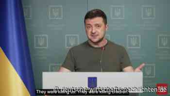 Selenskyj ruft ukrainisches Volk zum Sturm auf bewaffnete russische Armee auf