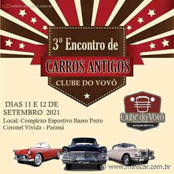3º Encontro de Carros Antigos Clube do Vovô - Coronel Vivida, PR • 11 e 12/09/2020 - Maxicar