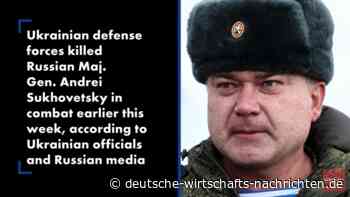 Scharfschütze tötet russischen Top-General