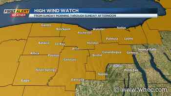 Yellow Alert: Strong winds