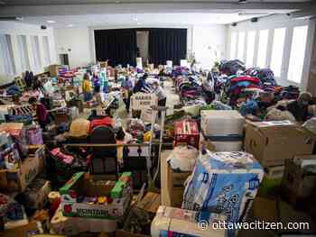 Donations overflowing for Ukraine humanitarian aid at Ottawa collection centre