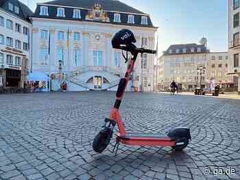 Gezielte Maßnahmen gegen Kritikpunkte: Neuer E-Scooter-Anbieter nimmt Geschäft in Bonn auf - General-Anzeiger Bonn