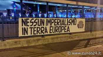 "Nessun imperialismo in terra europea": a Cuneo e Alba gli striscioni di CasaPound - Cuneo24