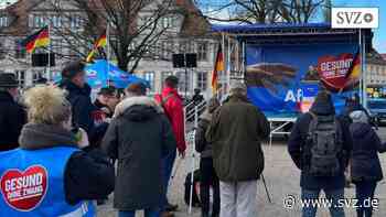 Demonstration in Schwerin: AfD will die Impfpflicht verhindern: „Corona ist nicht Ebola“ | svz.de - svz – Schweriner Volkszeitung