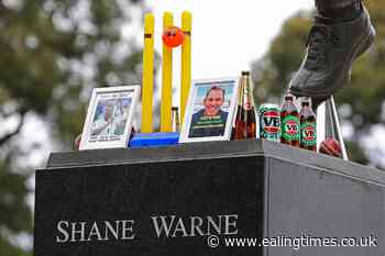 Cricket players and fans pay tribute to Shane Warne – in pictures - Ealing Times