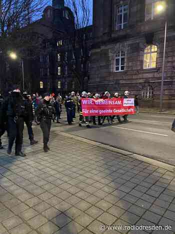 Demo gegen berufsbezogene Impfpflicht in Dresden - Radio Dresden