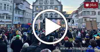 3000 Ravensburger demonstrieren gegen den Krieg - Schwäbische