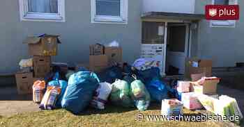 Hier werden Spenden für Geflüchtete aus der Ukraine gesammelt - Schwäbische