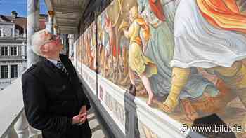 Dresden: Deutschland größtes Bibel-Bild am Residenzschloss fast fertig | Regional - BILD