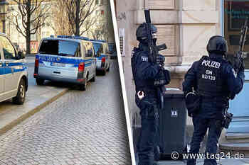 Schwer bewaffneter Polizei-Einsatz in der Neustadt! Was war da los? - TAG24