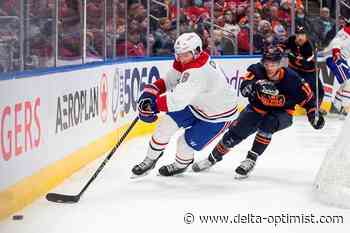 Nick Suzuki, Sam Montembeault lead Montreal Canadiens over Oilers 5-2 - Delta Optimist
