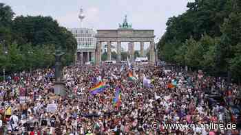 Christopher Street Day in Berlin soll wieder groß gefeiert werden - eine Million Teilnehmende erwartet