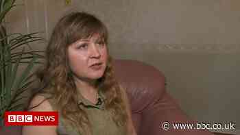 Ukraine: Nottinghamshire woman fears for family struggling to get food - BBC