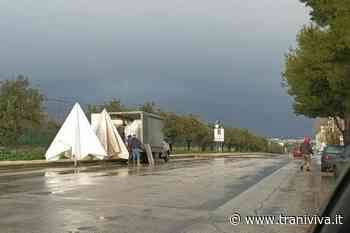 Video: Maltempo a Trani, salta il mercato settimanale - TraniViva