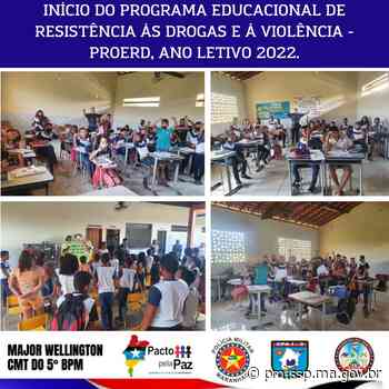 Proerd inicia atividades nas escolas de Barra do Corda • PM/MA - Polícia Militar do Maranhão - PM/MA