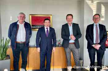 Kazakhstan’s Ambassador visits Bruges to discuss transport and transit cooperation - inform.kz/en