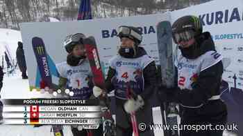 'Not what you need!' - Canada's Megan Oldham wins Bakuriani slopestyle but crashes on victory run - Eurosport UK