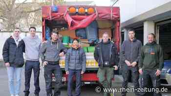 Fahrt zur ukrainischen Grenze: Andernacher Polizisten organisieren privaten Hilfskonvoi - Rhein-Zeitung