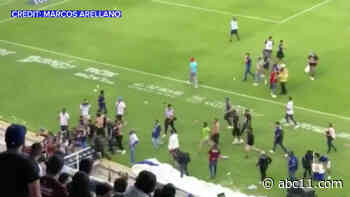 At least 22 injured, 2 critically, in brawl at Mexican soccer match