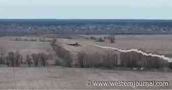 Wild Video Out of Ukraine: AA Missile Allegedly Strikes Russia's Fearsome 'Hind' Helicopter in Violent Head-On Hit