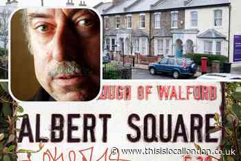 Visiting the new EastEnders set at the BBC Elstree Centre