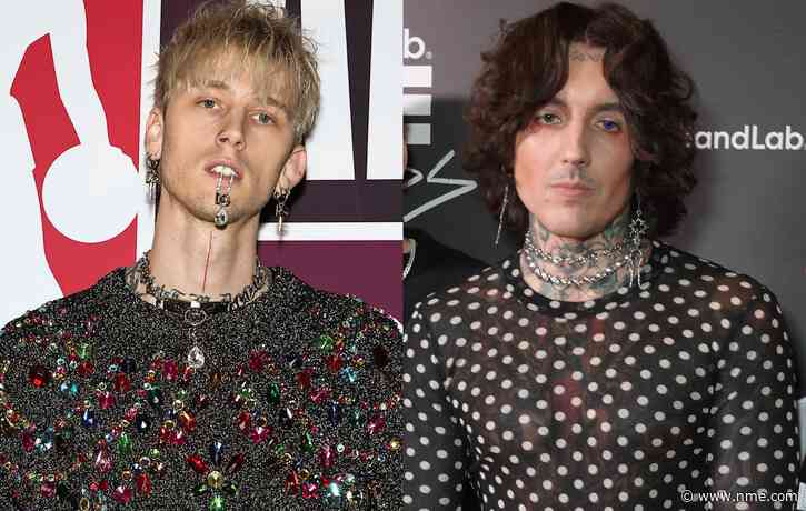 Watch Machine Gun Kelly and Bring Me The Horizon’s Oli Sykes debut new song in LA