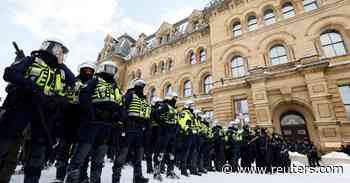 Ottawa police misjudged protesters who besieged Canada's capital - testimony - Reuters