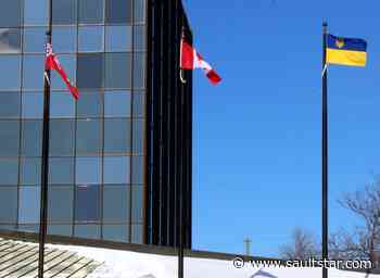 West Nipissing lights up to support Ukraine - Sault Star