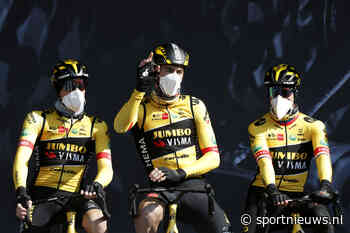 Jumbo-Visma voert geniale coup uit in Parijs-Nice: volledig geel podium bij 1e etappe - Sportnieuws.nl