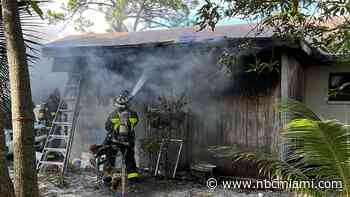 Baby Badly Burned in Delray Beach House Fire