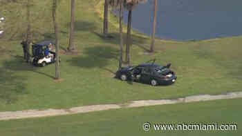 Man Drove Onto Pompano Beach Golf Course, Fought With Worker: BSO
