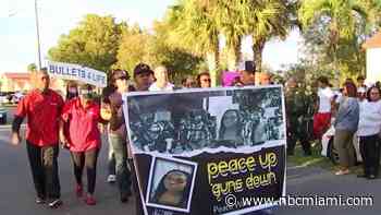 ‘Senselessness': March Against Gun Violence After Woman Found Fatally Shot in Pompano Beach Canal