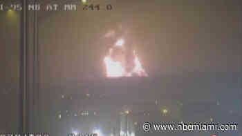 Multiple Deadly Car Crashes Cause Fiery Scene on I-95 in Volusia County