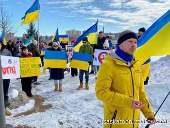 Saskatoon march calls for no fly zone over Ukraine