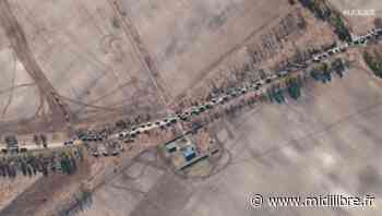 Guerre en Ukraine : une nouvelle vidéo satellite du gigantesque convoi de chars russes dévoilée - Midi Libre