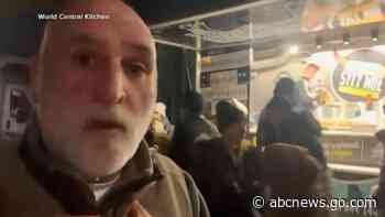 WATCH:  World renowned chef Jose Andres on the front lines in Ukraine