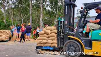 Gloucester community works together after Gloucester SES dumps sand in flood preparation - Gloucester Advocate