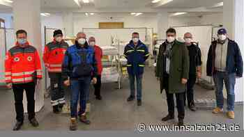 Großer Flüchtlingszustrom erwartet – Landkreis Mühldorf baut Schlafplätze in Mettenheim auf