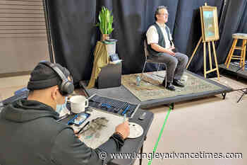 VIDEO: A black and white portrait of Langley councillor wins BC portrait artist of the year award – Langley Advance Times - Langley Advance Times