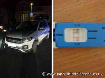 Driver tests positive for cocaine and cannabis while trying to outrun police in stolen car